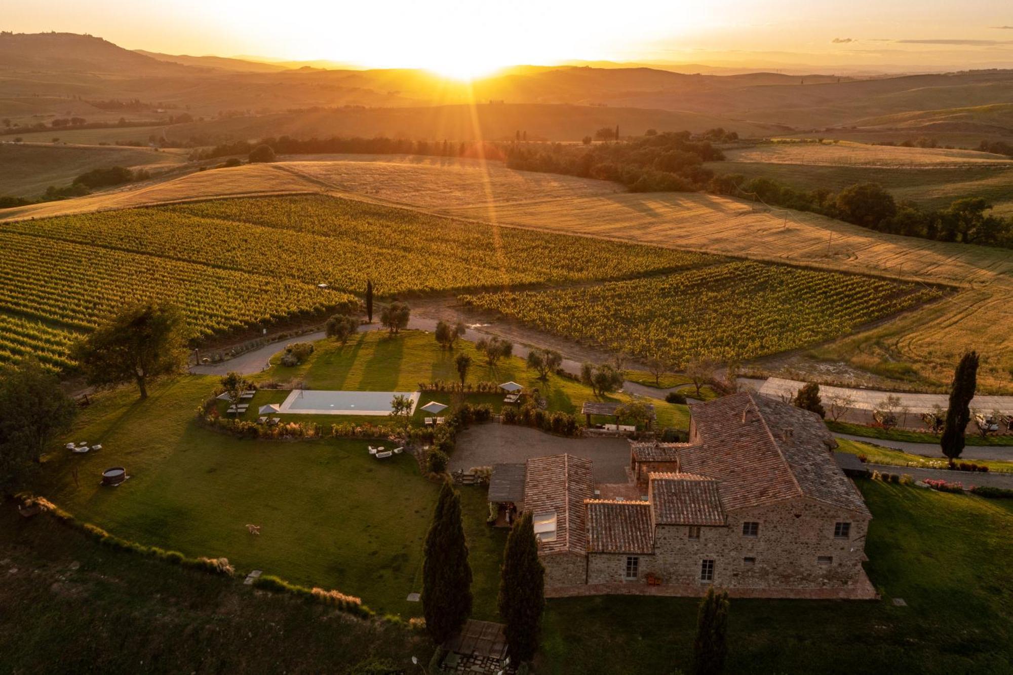 فيلا Sce Quiric San Quirico dʼOrcia المظهر الخارجي الصورة